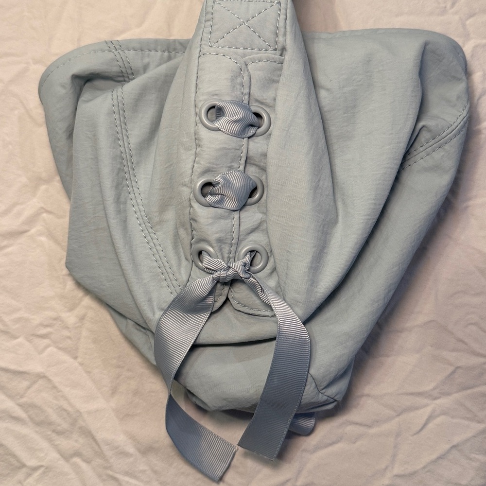 American Eagle Women's Safari Mini Light Blue Slouch Bag NWOT - Picture 11 of 11